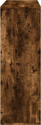 vidaXL - Kamerscherm - 100x33x94,5 - cm - bewerkt - hout - gerookt - eikenkleurig