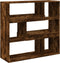 vidaXL - Kamerscherm - 100x33x94,5 - cm - bewerkt - hout - gerookt - eikenkleurig