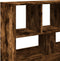 vidaXL - Kamerscherm - 100x33x94,5 - cm - bewerkt - hout - gerookt - eikenkleurig