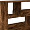 vidaXL - Kamerscherm - 100x33x94,5 - cm - bewerkt - hout - gerookt - eikenkleurig