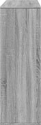 vidaXL - Kamerscherm - 100x33x94,5 - cm - bewerkt - hout - grijs - sonoma - eikenkleur