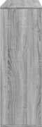 vidaXL - Kamerscherm - 100x33x94,5 - cm - bewerkt - hout - grijs - sonoma - eikenkleur