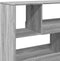 vidaXL - Kamerscherm - 100x33x94,5 - cm - bewerkt - hout - grijs - sonoma - eikenkleur