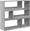 vidaXL - Kamerscherm - 100x33x94,5 - cm - bewerkt - hout - grijs - sonoma - eikenkleur