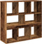 vidaXL - Kamerscherm - 100x33x94,5 - cm - bewerkt - hout - oud - houtkleurig