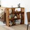 vidaXL - Kamerscherm - 100x33x94,5 - cm - bewerkt - hout - oud - houtkleurig