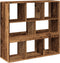 vidaXL - Kamerscherm - 100x33x94,5 - cm - bewerkt - hout - oud - houtkleurig