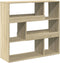 vidaXL - Kamerscherm - 100x33x94,5 - cm - bewerkt - hout - sonoma - eikenkleurig