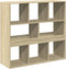 vidaXL - Kamerscherm - 100x33x94,5 - cm - bewerkt - hout - sonoma - eikenkleurig