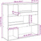 vidaXL - Kamerscherm - 100x33x94,5 - cm - bewerkt - hout - sonoma - eikenkleurig