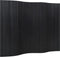 vidaXL - Kamerscherm - 165x250 - cm - bamboe - zwart