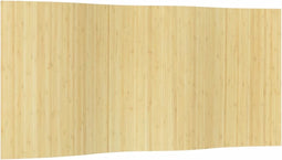 vidaXL - Kamerscherm 165x400 - cm bamboe - lichtnaturel