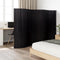 vidaXL - Kamerscherm 165x400 - cm bamboe - zwart