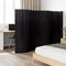 vidaXL - Kamerscherm - 165x800 - cm - bamboe - zwart