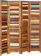 vidaXL - Kamerscherm - 170 - cm - massief - gerecycled - hout