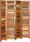 vidaXL - Kamerscherm - 170 - cm - massief - gerecycled - hout