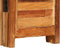 vidaXL - Kamerscherm - 170 - cm - massief - gerecycled - hout