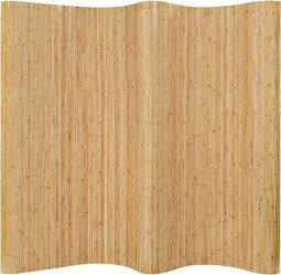 vidaXL - Kamerscherm - 250x165 - cm - bamboe - natuurlijk