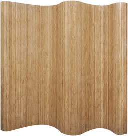 vidaXL - Kamerscherm - 250x165 - cm - bamboe - natuurlijk