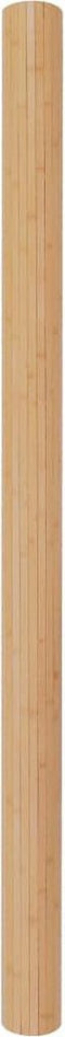 vidaXL - Kamerscherm - 250x165 - cm - bamboe - natuurlijk