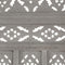 vidaXL - Kamerscherm - 3 - panelen - handgesneden - 120x165 - cm - mangohout - grijs