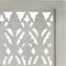 vidaXL - Kamerscherm - 3 - panelen - handgesneden - 120x165 - cm - mangohout - grijs