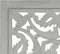 vidaXL - Kamerscherm - 3 - panelen - handgesneden - 120x165 - cm - mangohout - grijs