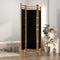 vidaXL - Kamerscherm - 3-panelen - inklapbaar - 120 - cm - bamboe - en - canvas