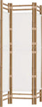 vidaXL - Kamerscherm - 3-panelen - inklapbaar - 120 - cm - bamboe - en - canvas