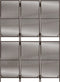 vidaXL - Kamerscherm - 3 - panelen - poly - rattan - bruin