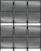 vidaXL - Kamerscherm - 3 - panelen - poly - rattan - zwart