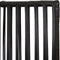 vidaXL - Kamerscherm - 3 - panelen - poly - rattan - zwart
