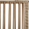 vidaXL - Kamerscherm - 4 - panelen - poly - rattan - beige