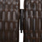 vidaXL - Kamerscherm - 4 - panelen - poly - rattan - bruin