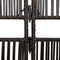 vidaXL - Kamerscherm - 4 - panelen - poly - rattan - bruin