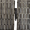 vidaXL - Kamerscherm - 4 - panelen - poly - rattan - grijs