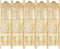 vidaXL - Kamerscherm - 5 - panelen - handgesneden - 200x165 - cm - massief - mangohout