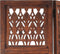 vidaXL - Kamerscherm - 5 - panelen - handgesneden - 200x165 - cm - mangohout - bruin
