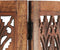 vidaXL - Kamerscherm - 5 - panelen - handgesneden - 200x165 - cm - mangohout - bruin
