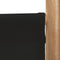 vidaXL - Kamerscherm - 5-panelen - inklapbaar - 200 - cm - bamboe - en - canvas