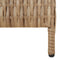 vidaXL - Kamerscherm - 5 - panelen - poly - rattan - beige