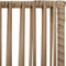 vidaXL - Kamerscherm - 5 - panelen - poly - rattan - beige