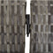 vidaXL - Kamerscherm - 5 - panelen - poly - rattan - grijs