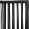 vidaXL - Kamerscherm - 5 - panelen - poly - rattan - zwart