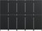 vidaXL - Kamerscherm - 5 - panelen - poly - rattan - zwart