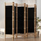vidaXL - Kamerscherm - 6-panelen - inklapbaar - 240 - cm - bamboe - en - canvas