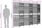 vidaXL - Kamerscherm - 6 - panelen - poly - rattan - beige