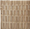 vidaXL - Kamerscherm - 6 - panelen - poly - rattan - beige