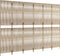 vidaXL - Kamerscherm - 6 - panelen - poly - rattan - beige