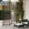 vidaXL - Kamerscherm - 6 - panelen - poly - rattan - bruin